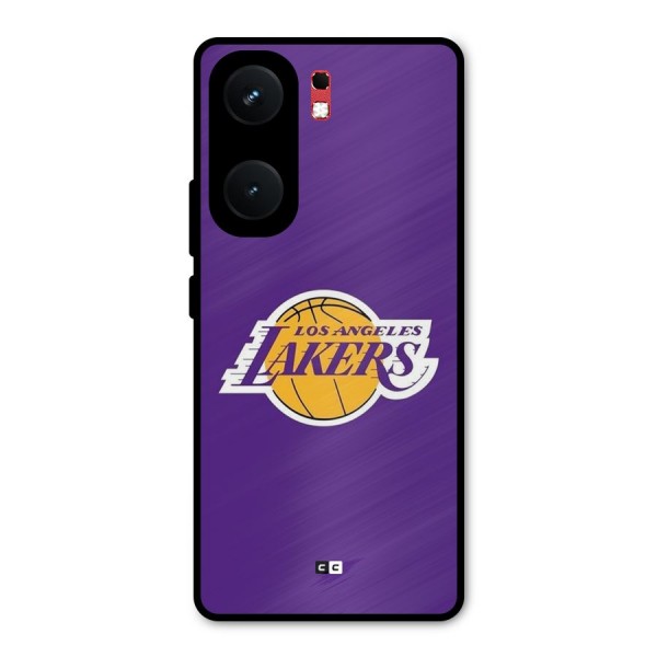 Lakers Angles Metal Back Case for iQOO Neo 9 Pro