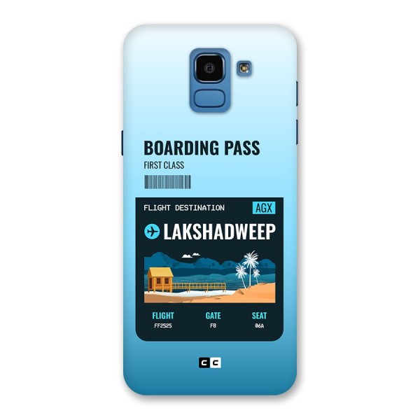 Lakshadweep Boarding Pass Back Case for Galaxy On6