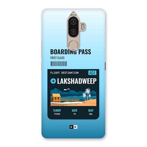 Lakshadweep Boarding Pass Back Case for Lenovo K8 Note