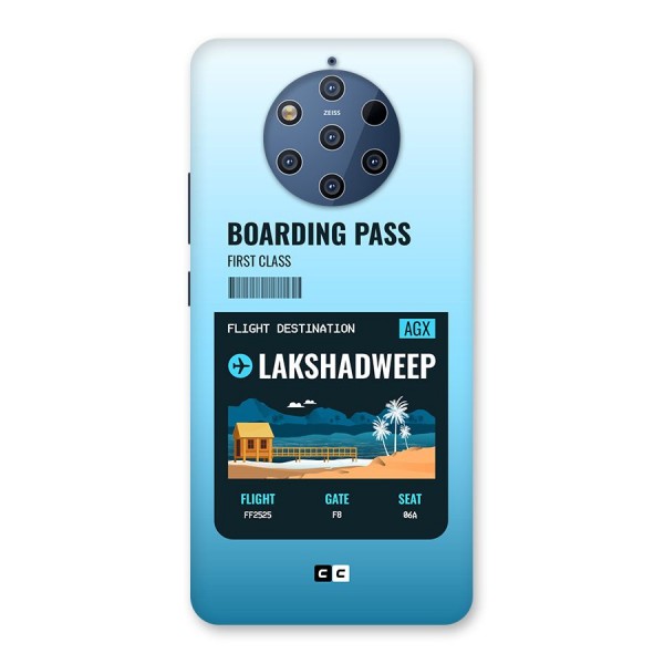 Lakshadweep Boarding Pass Back Case for Nokia 9 PureView
