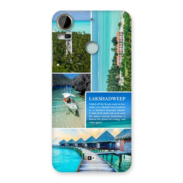 Lakshadweep Collage Back Case for Desire 10 Pro