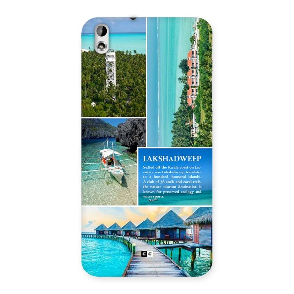Lakshadweep Collage Back Case for Desire 816