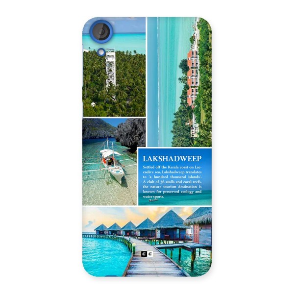 Lakshadweep Collage Back Case for Desire 820
