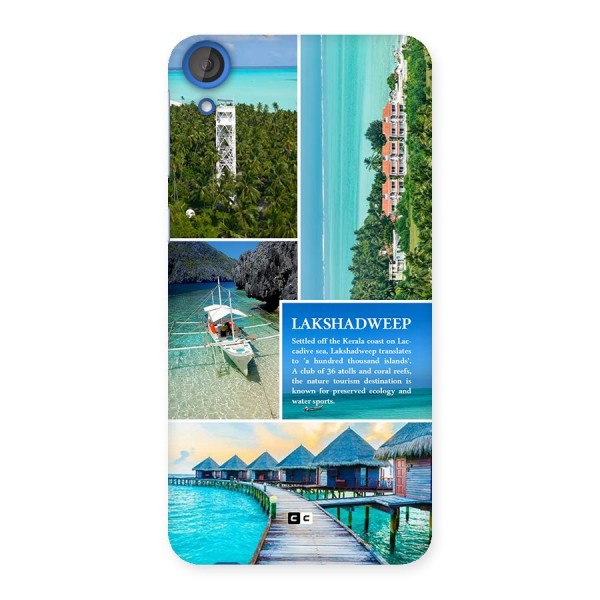 Lakshadweep Collage Back Case for Desire 820s