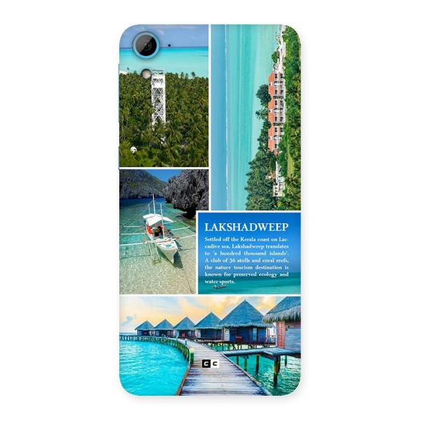 Lakshadweep Collage Back Case for Desire 826