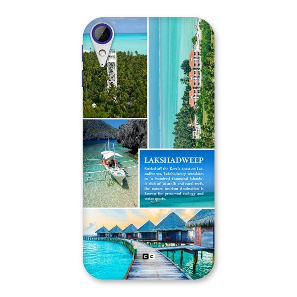 Lakshadweep Collage Back Case for Desire 830