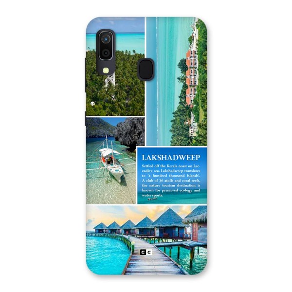 Lakshadweep Collage Back Case for Galaxy A20
