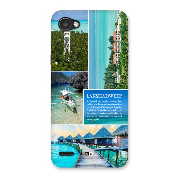 Lakshadweep Collage Back Case for LG Q6