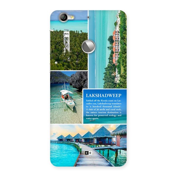 Lakshadweep Collage Back Case for Le 1S