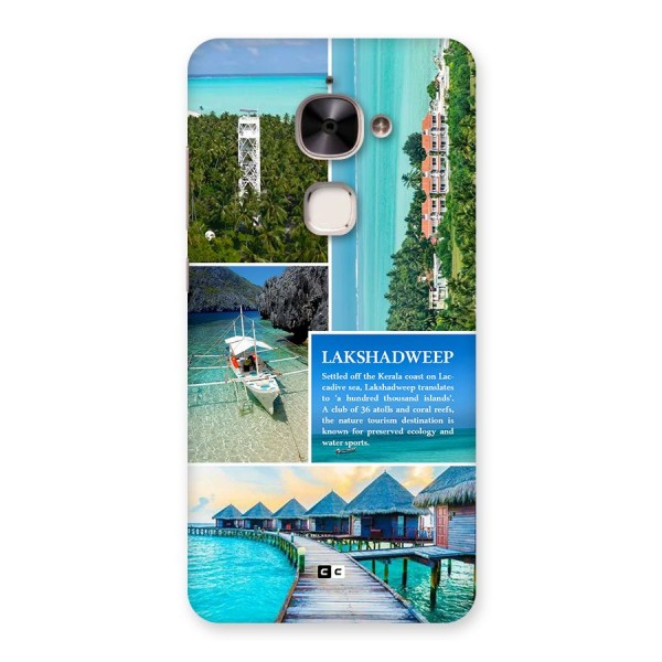 Lakshadweep Collage Back Case for Le 2