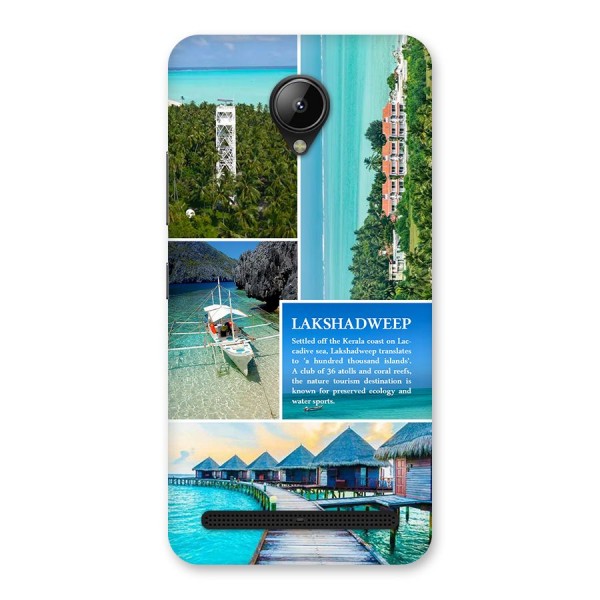 Lakshadweep Collage Back Case for Lenovo C2