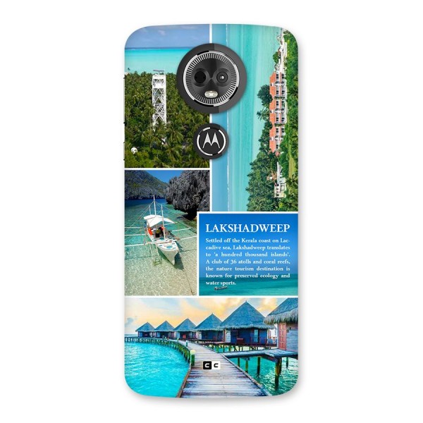 Lakshadweep Collage Back Case for Moto E5 Plus