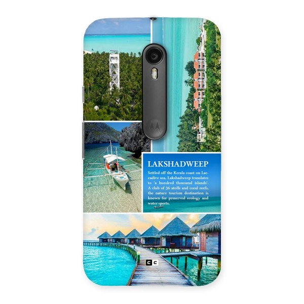 Lakshadweep Collage Back Case for Moto G3