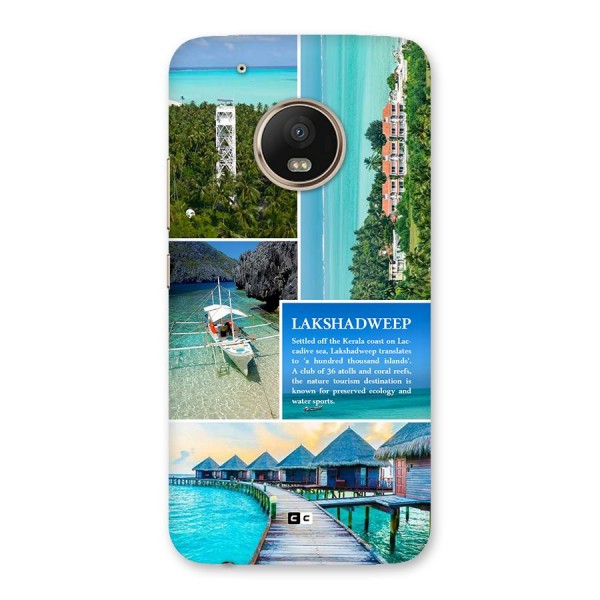 Lakshadweep Collage Back Case for Moto G5 Plus