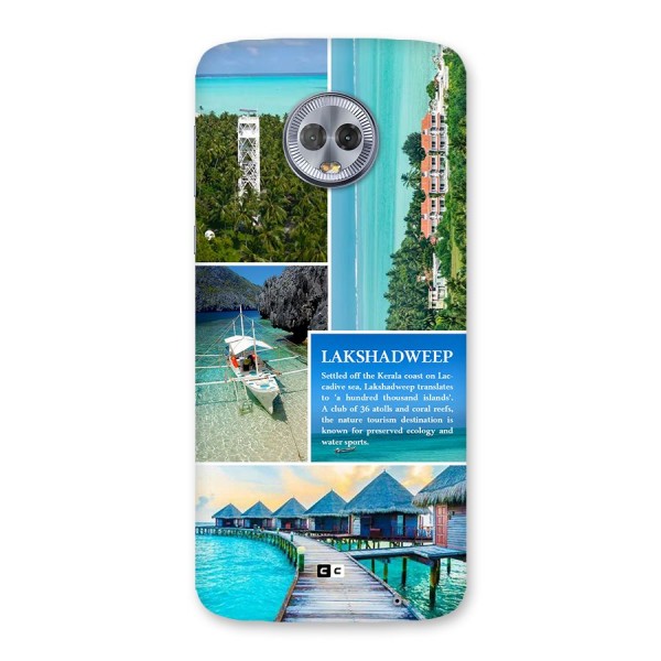 Lakshadweep Collage Back Case for Moto G6 Plus