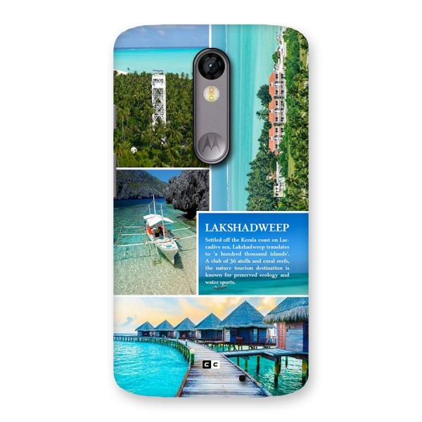 Lakshadweep Collage Back Case for Moto X Force
