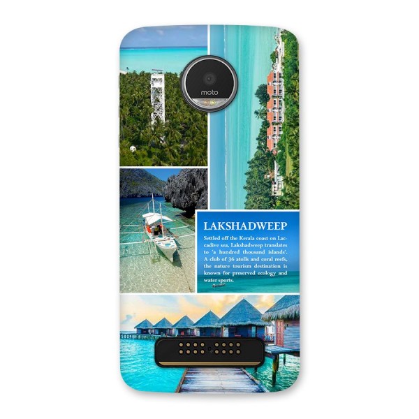 Lakshadweep Collage Back Case for Moto Z Play