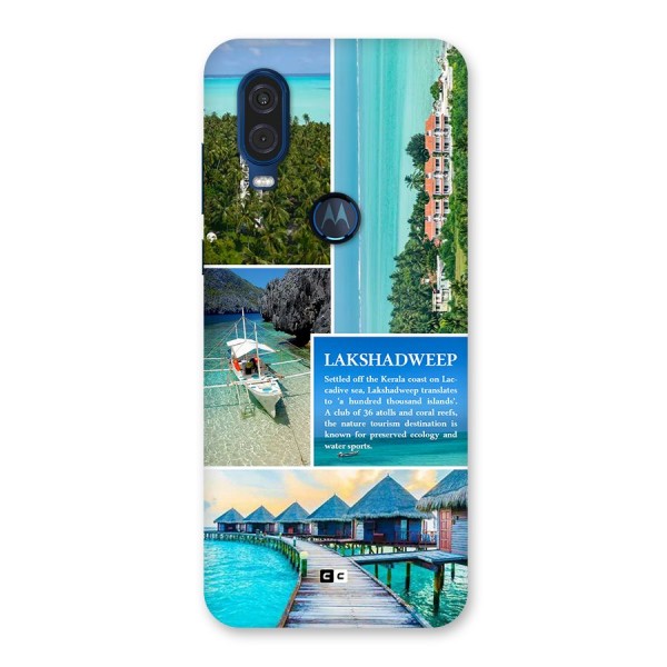 Lakshadweep Collage Back Case for Motorola One Vision