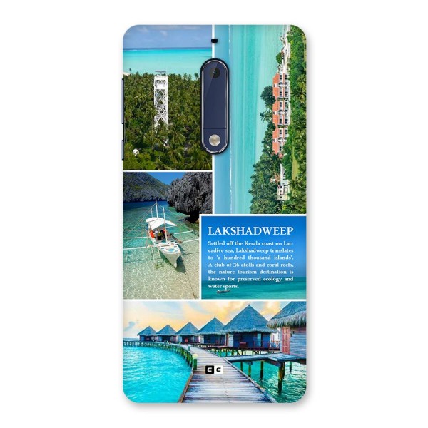 Lakshadweep Collage Back Case for Nokia 5
