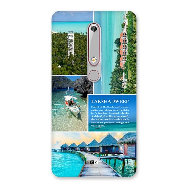 Lakshadweep Collage Back Case for Nokia 6.1