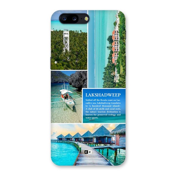 Lakshadweep Collage Back Case for OnePlus 5