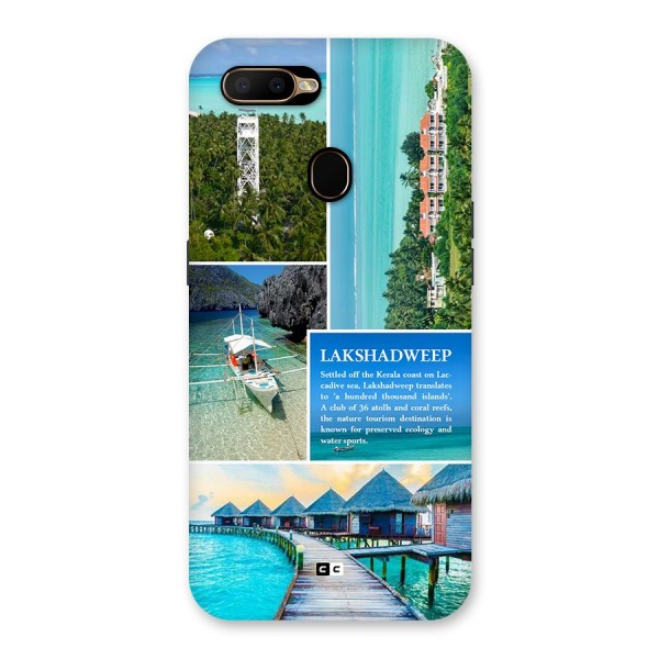 Lakshadweep Collage Back Case for Oppo A5s