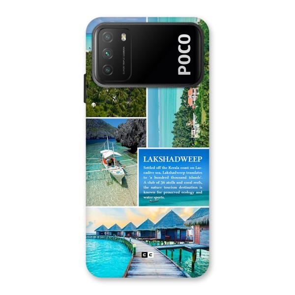 Lakshadweep Collage Back Case for Poco M3