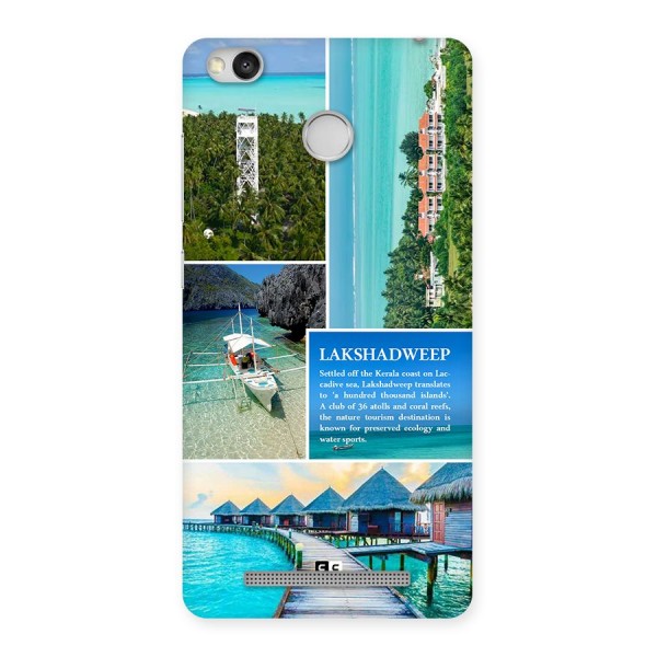 Lakshadweep Collage Back Case for Redmi 3S Prime