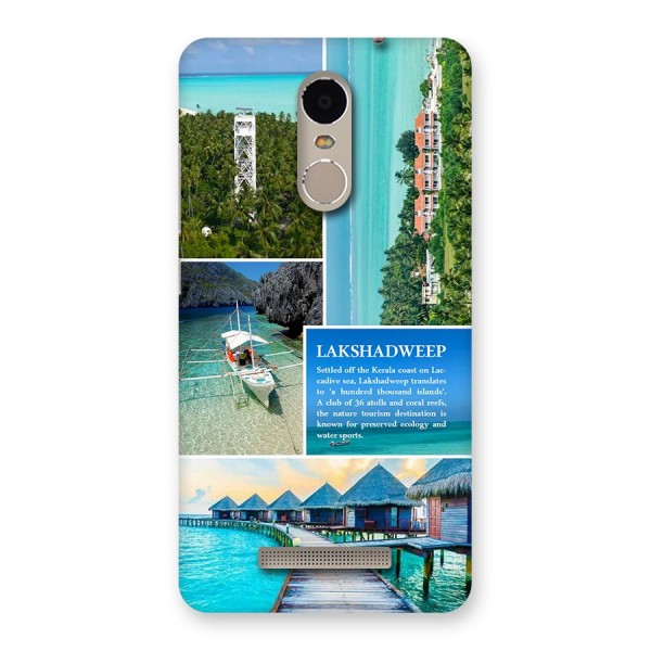 Lakshadweep Collage Back Case for Redmi Note 3