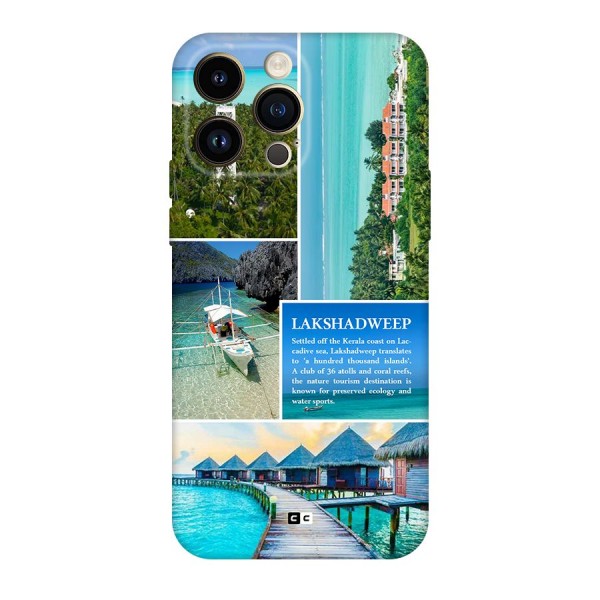 Lakshadweep Collage Back Case for iPhone 14 Pro Max
