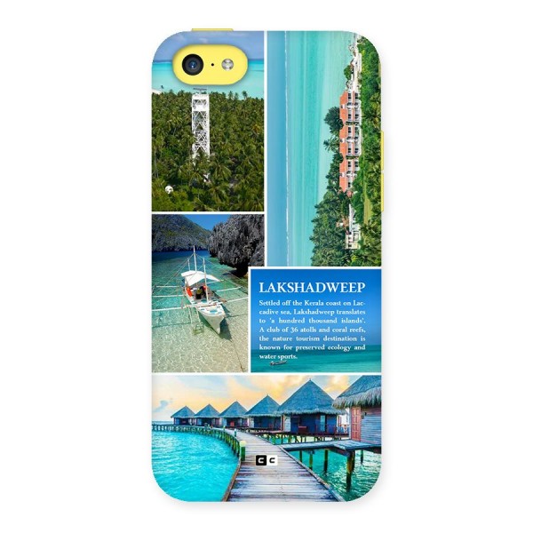 Lakshadweep Collage Back Case for iPhone 5C