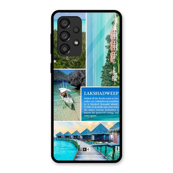 Lakshadweep Collage Glass Back Case for Galaxy A33 5G