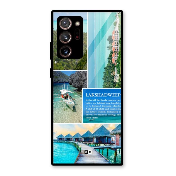 Lakshadweep Collage Glass Back Case for Galaxy Note 20 Ultra 5G
