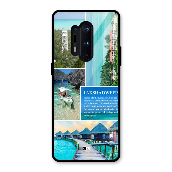 Lakshadweep Collage Glass Back Case for OnePlus 8 Pro