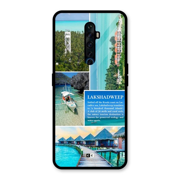 Lakshadweep Collage Glass Back Case for Oppo Reno2 F