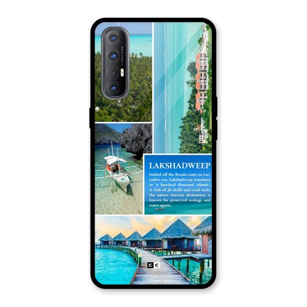 Lakshadweep Collage Glass Back Case for Oppo Reno3 Pro