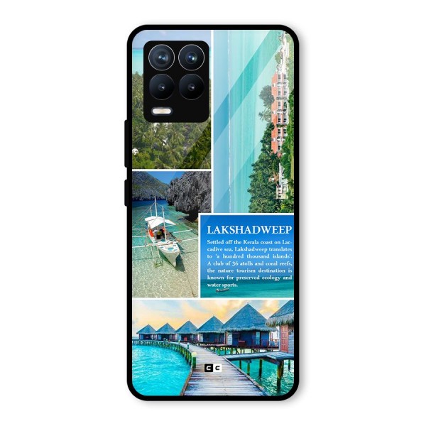 Lakshadweep Collage Glass Back Case for Realme 8 Pro