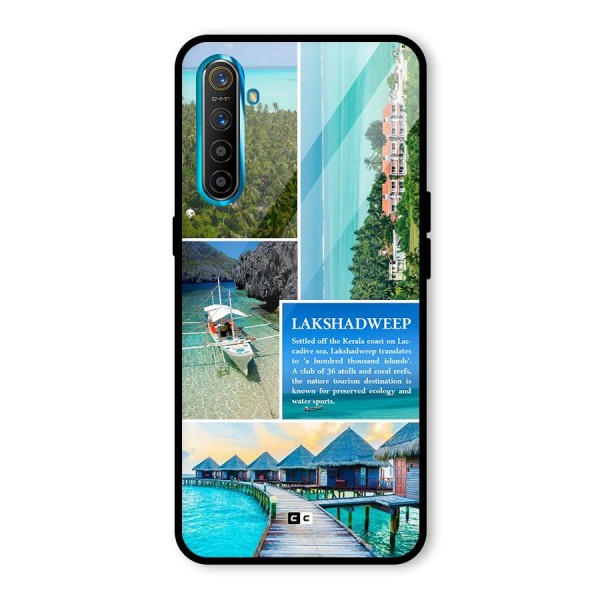 Lakshadweep Collage Glass Back Case for Realme X2