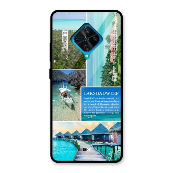 Lakshadweep Collage Glass Back Case for Vivo S1 Pro