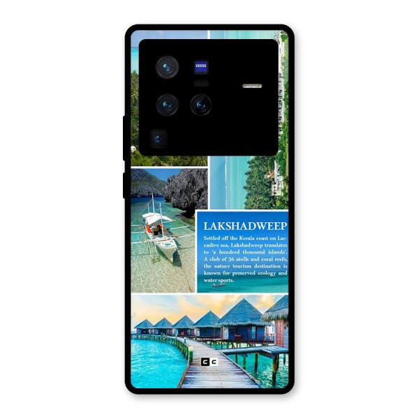 Lakshadweep Collage Glass Back Case for Vivo X80 Pro