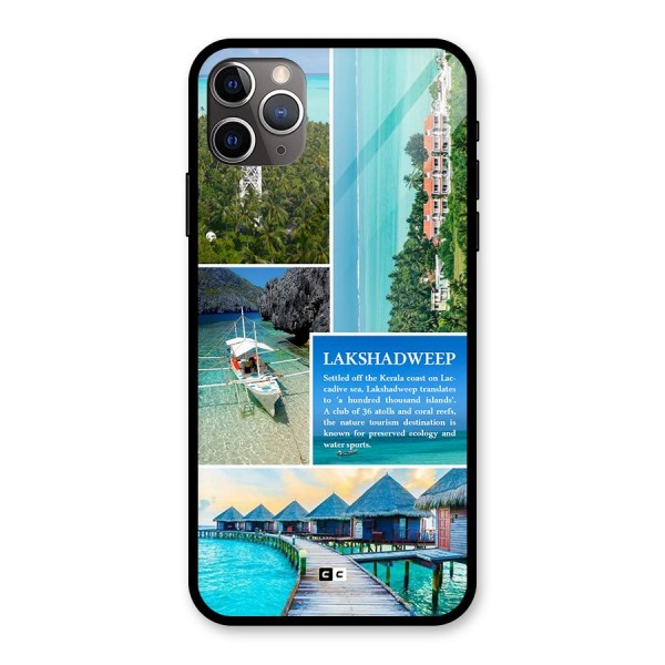 Lakshadweep Collage Glass Back Case for iPhone 11 Pro Max