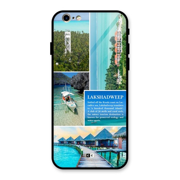 Lakshadweep Collage Glass Back Case for iPhone 6 6S