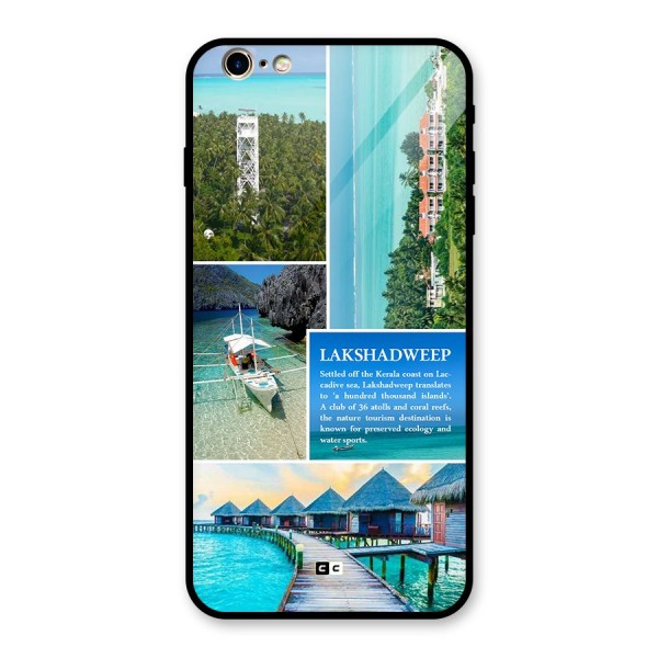 Lakshadweep Collage Glass Back Case for iPhone 6 Plus 6S Plus