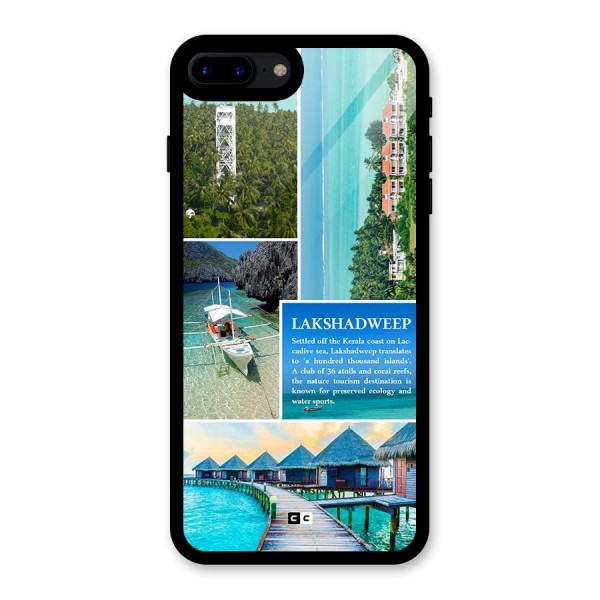 Lakshadweep Collage Glass Back Case for iPhone 7 Plus
