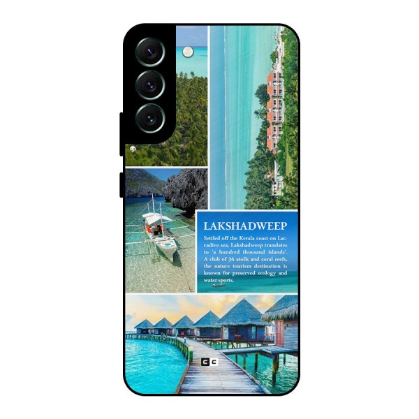Lakshadweep Collage Metal Back Case for Galaxy S22 Plus 5G