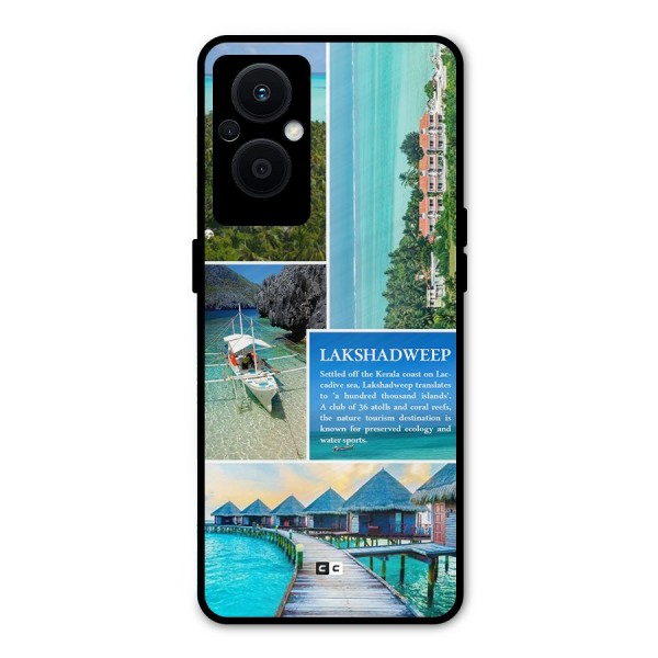 Lakshadweep Collage Metal Back Case for Oppo F21s Pro 5G