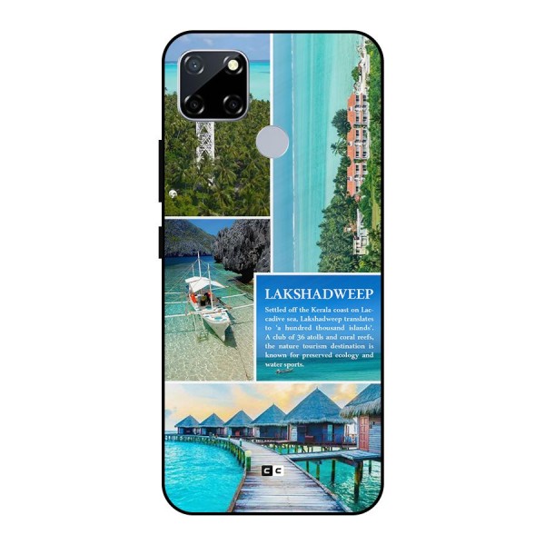 Lakshadweep Collage Metal Back Case for Realme Narzo 30A