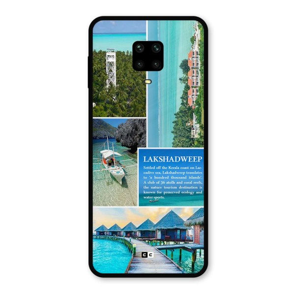 Lakshadweep Collage Metal Back Case for Redmi Note 9 Pro Max