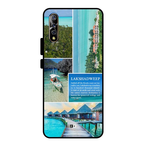 Lakshadweep Collage Metal Back Case for Vivo S1