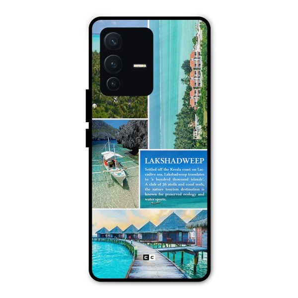 Lakshadweep Collage Metal Back Case for Vivo V23 Pro